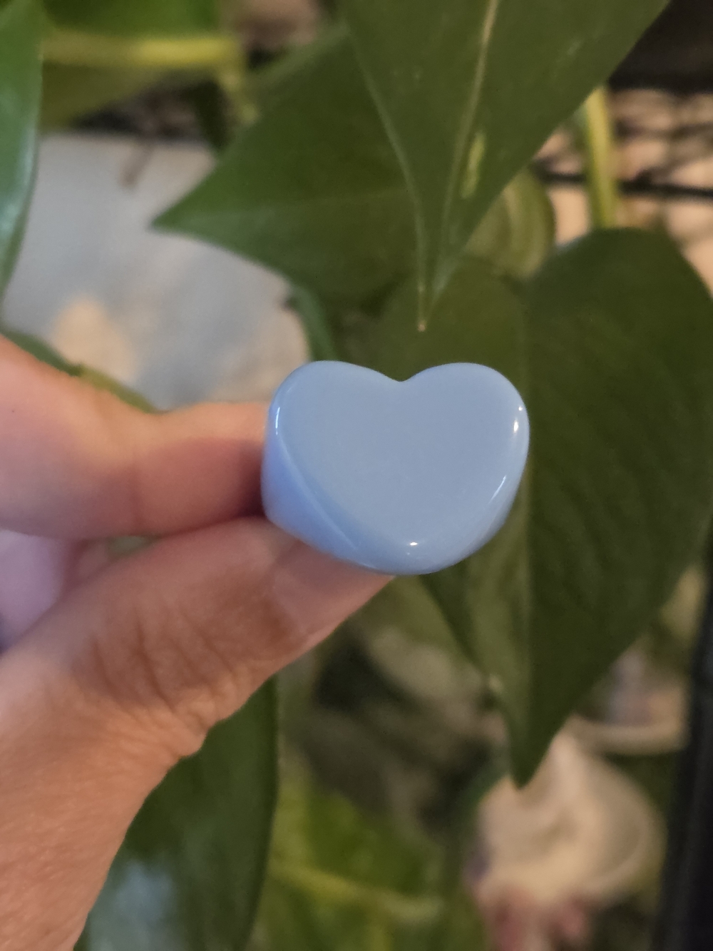 Blue Heart-Shaped Ring